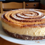 Cinnamon Roll Cheesecake