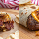 Bacon Cheeseburger Burrito