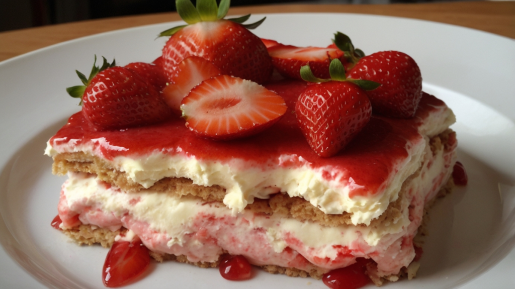 Strawberry Shortcake Tiramisu