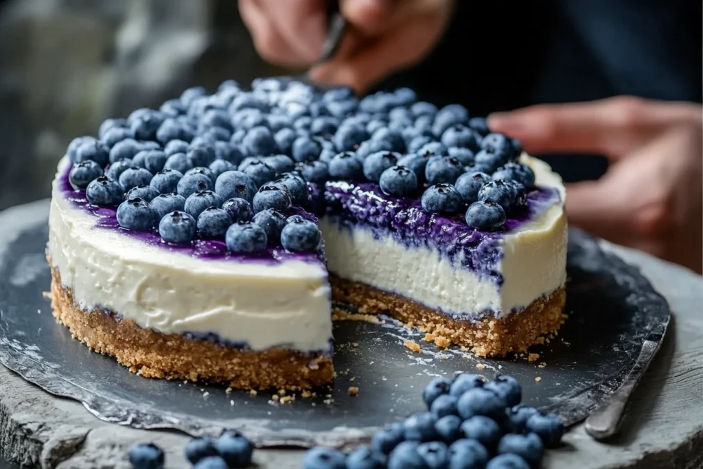 Fresh Blueberry Cheesecake
